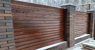 Столбы для забора из кирпича в Белогорске - Выгодные цены от 3219 рублей