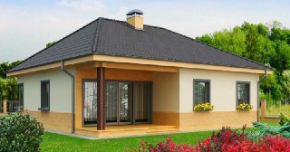 Строительство одноэтажных домов Белогорск цена от 23881 руб. м2